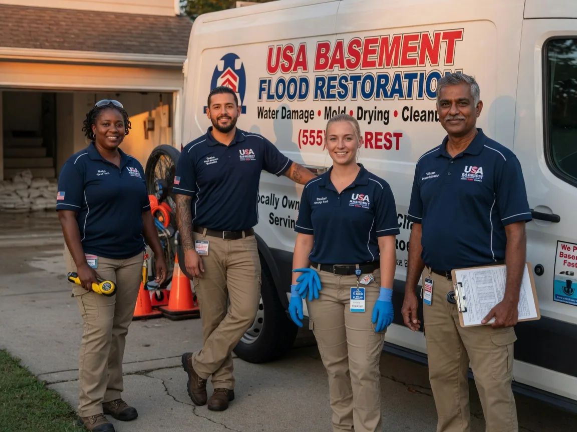 Basement Flood Cleanup company in Deridder, LA